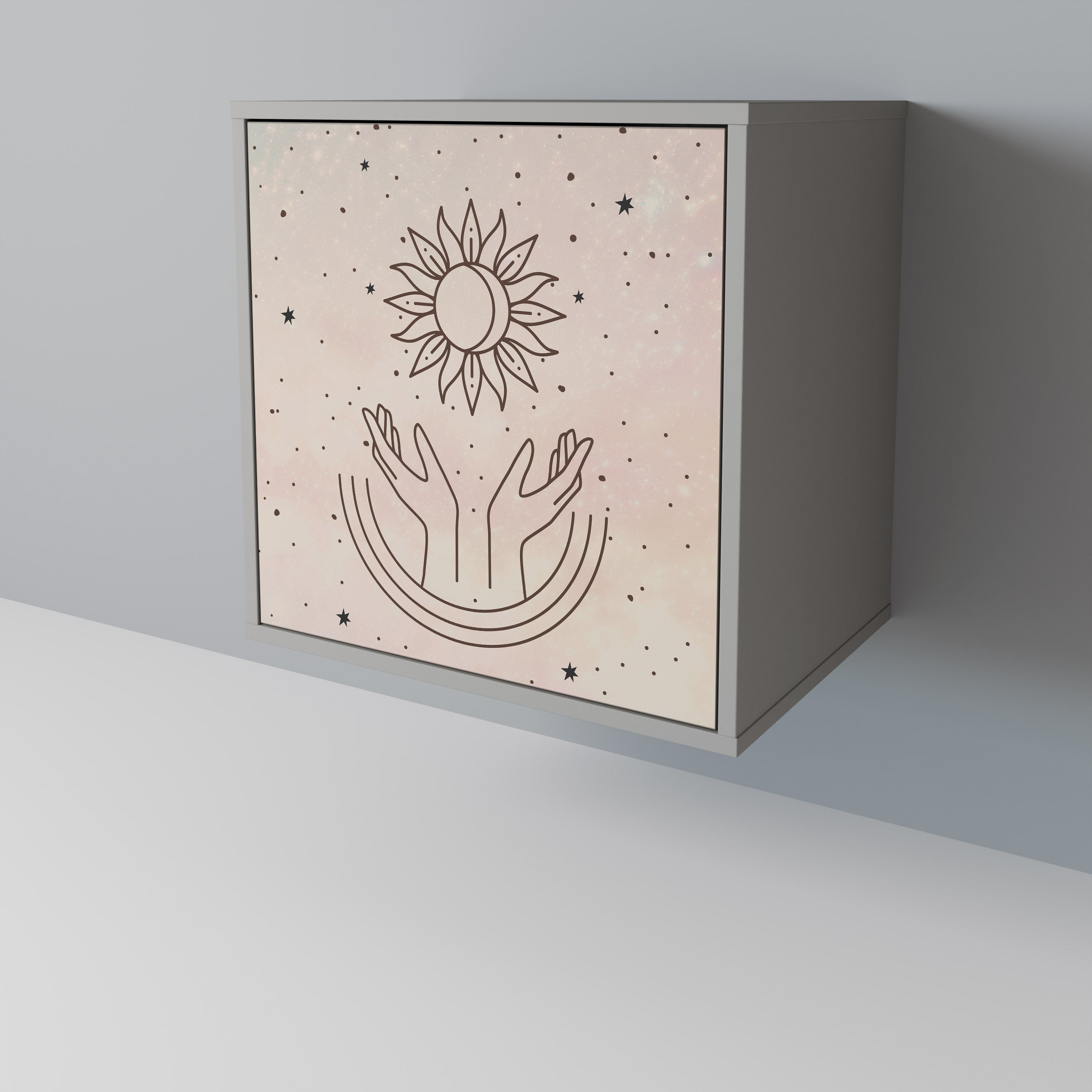 DELICATE BEAUTY Skänk med 1 dörr