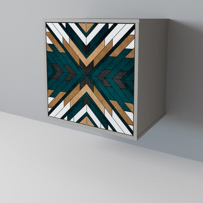 ARTISTIC GEOMETRY Skänk med en dörr