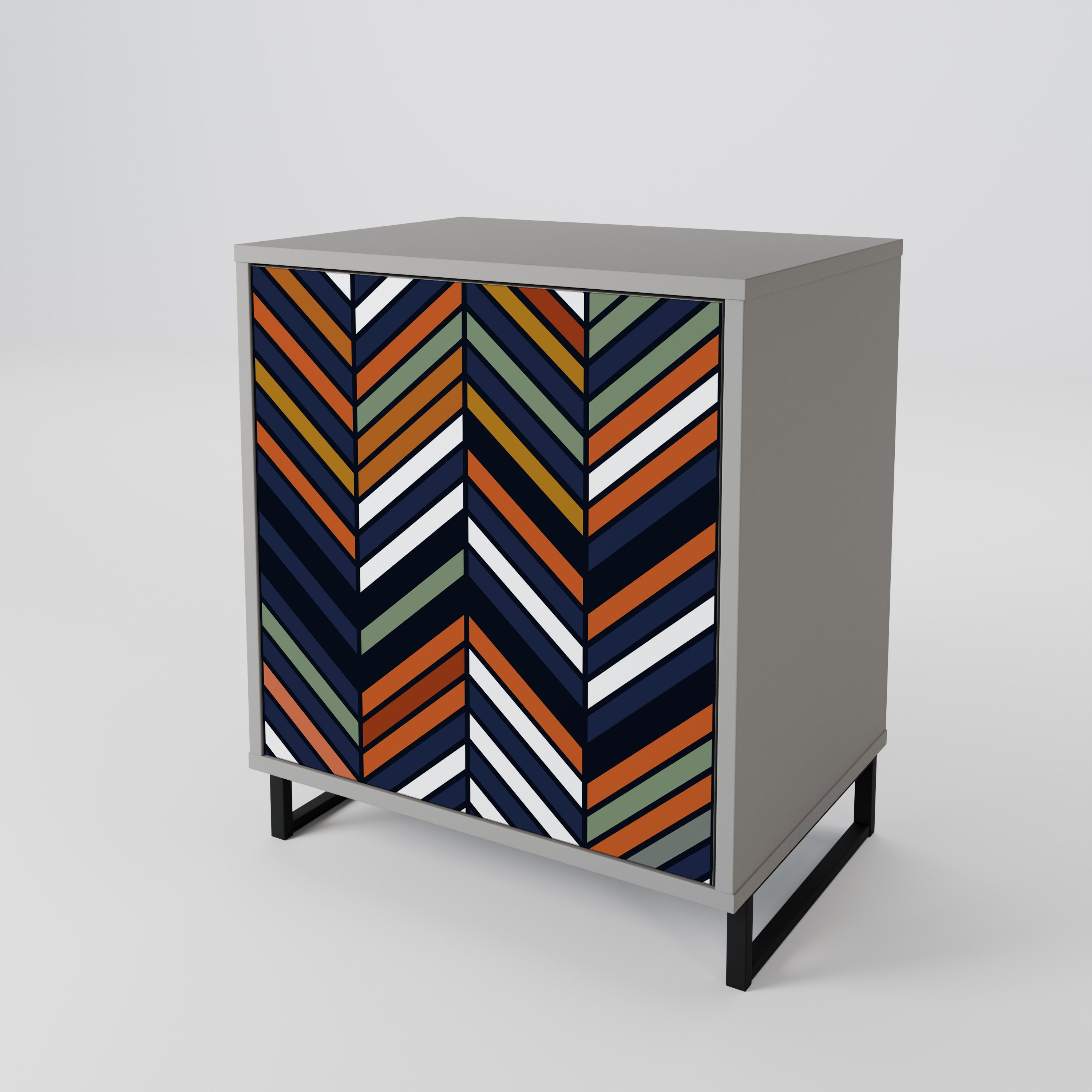 VIBRANT PATCHWORK 1-Door Sideboard
