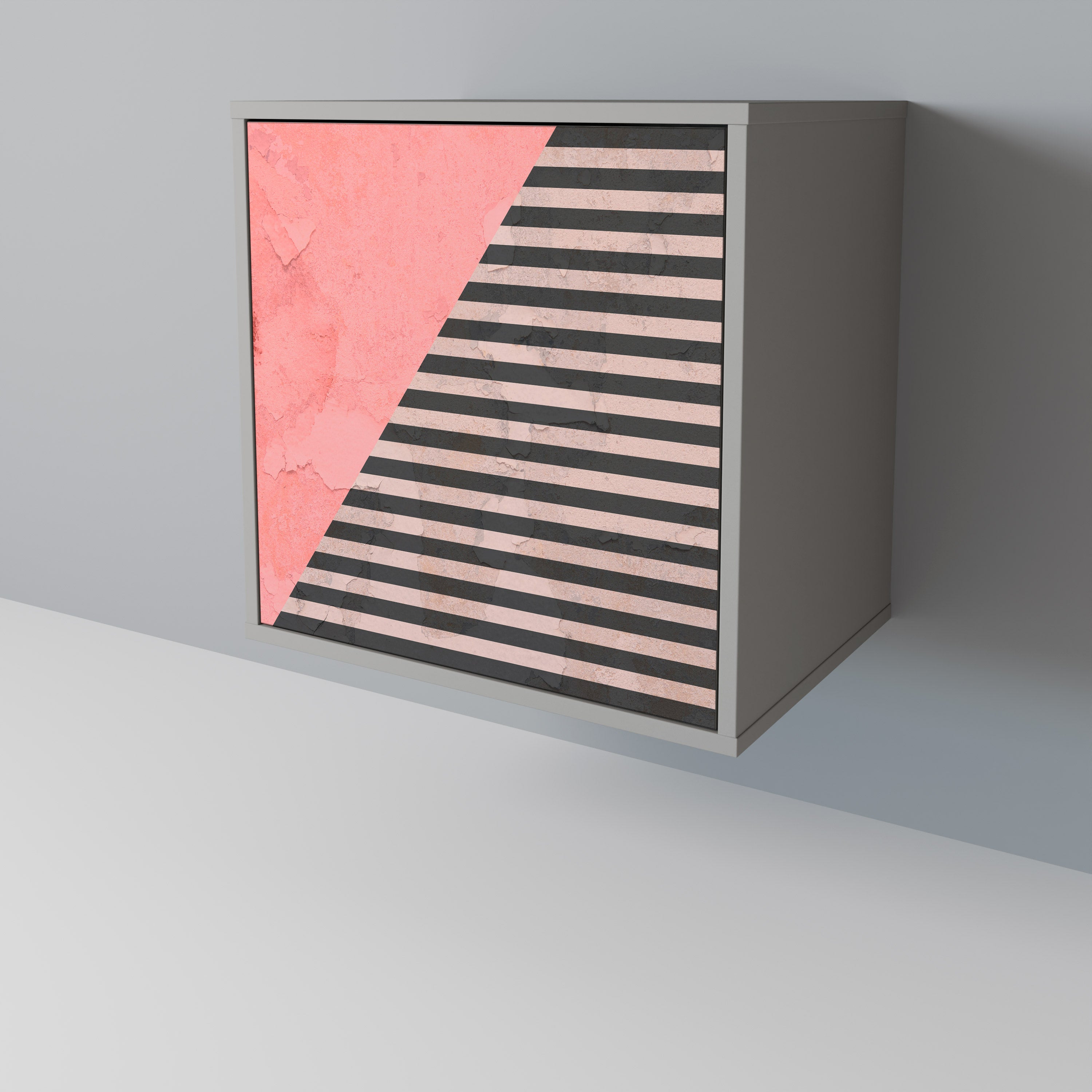 GLAMOROUS STRIPE 1-Door Sideboard