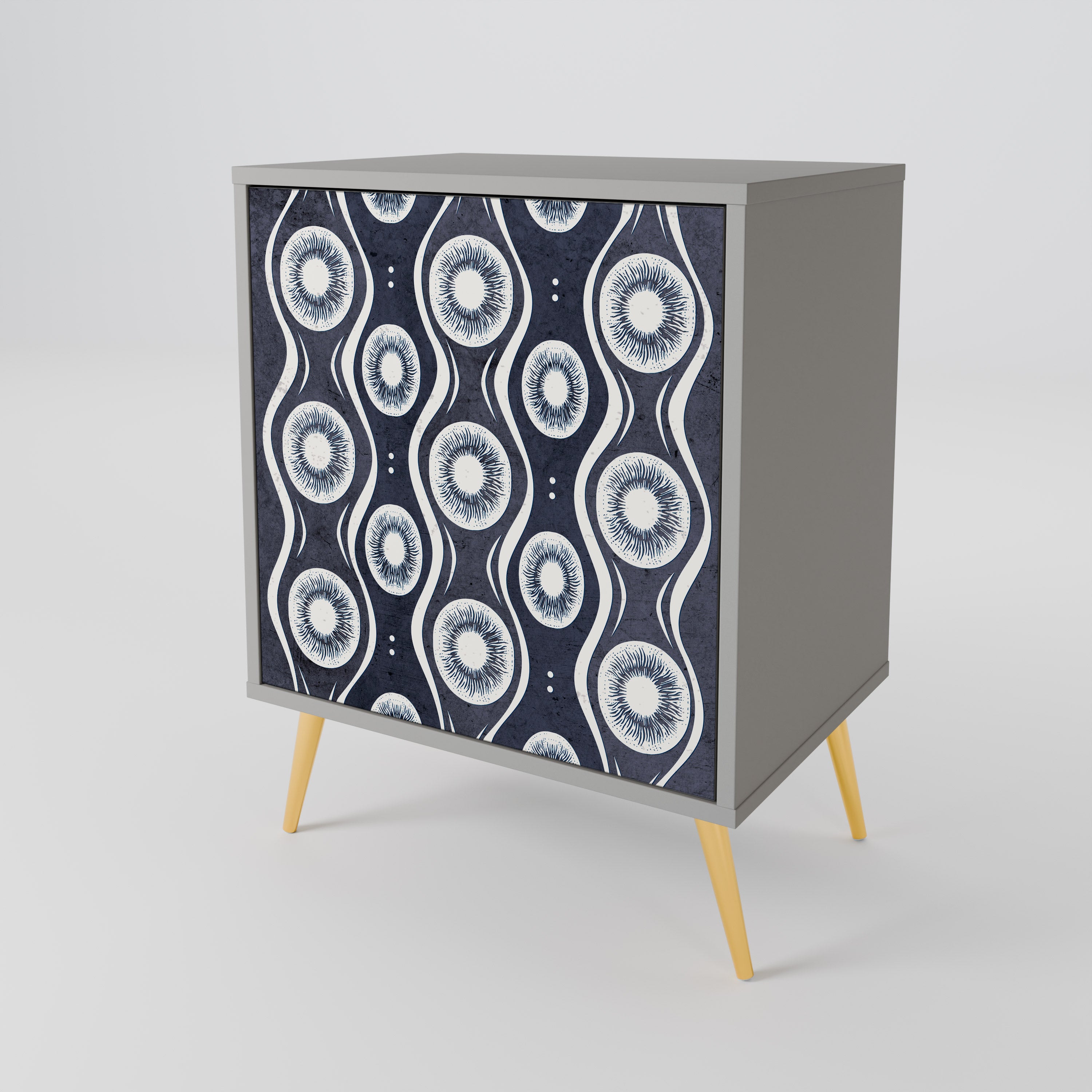 GRAPHITE EYES 1-Door Sideboard