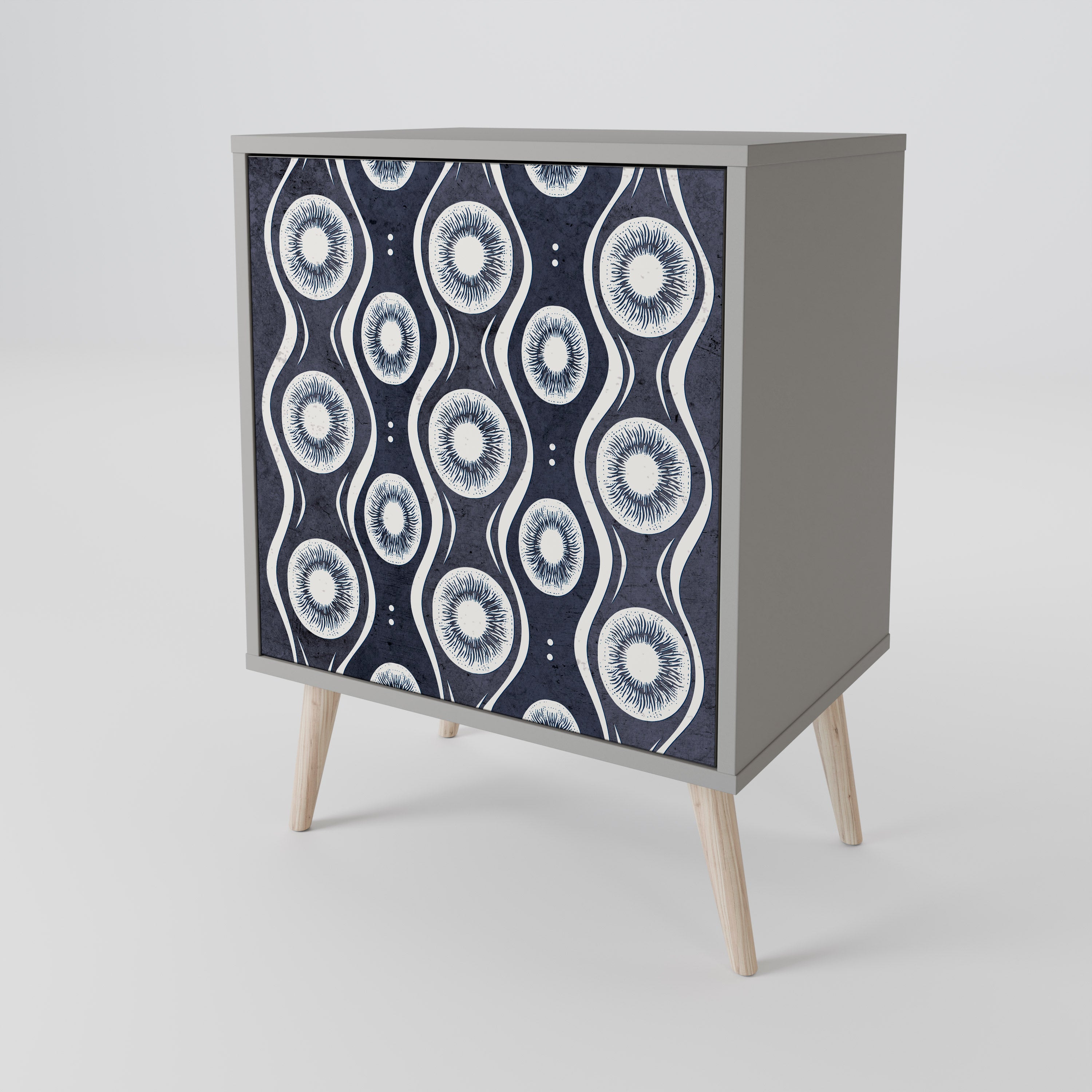 GRAPHITE EYES 1-Door Sideboard