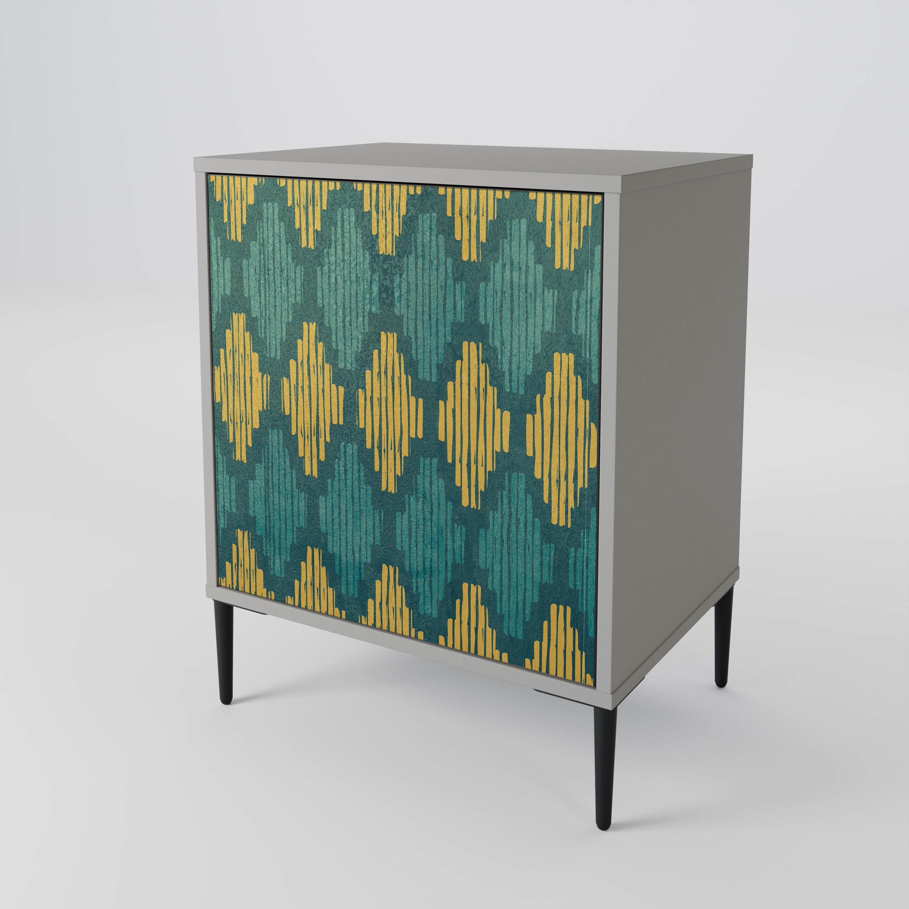 POLYGONS 1-Door Sideboard