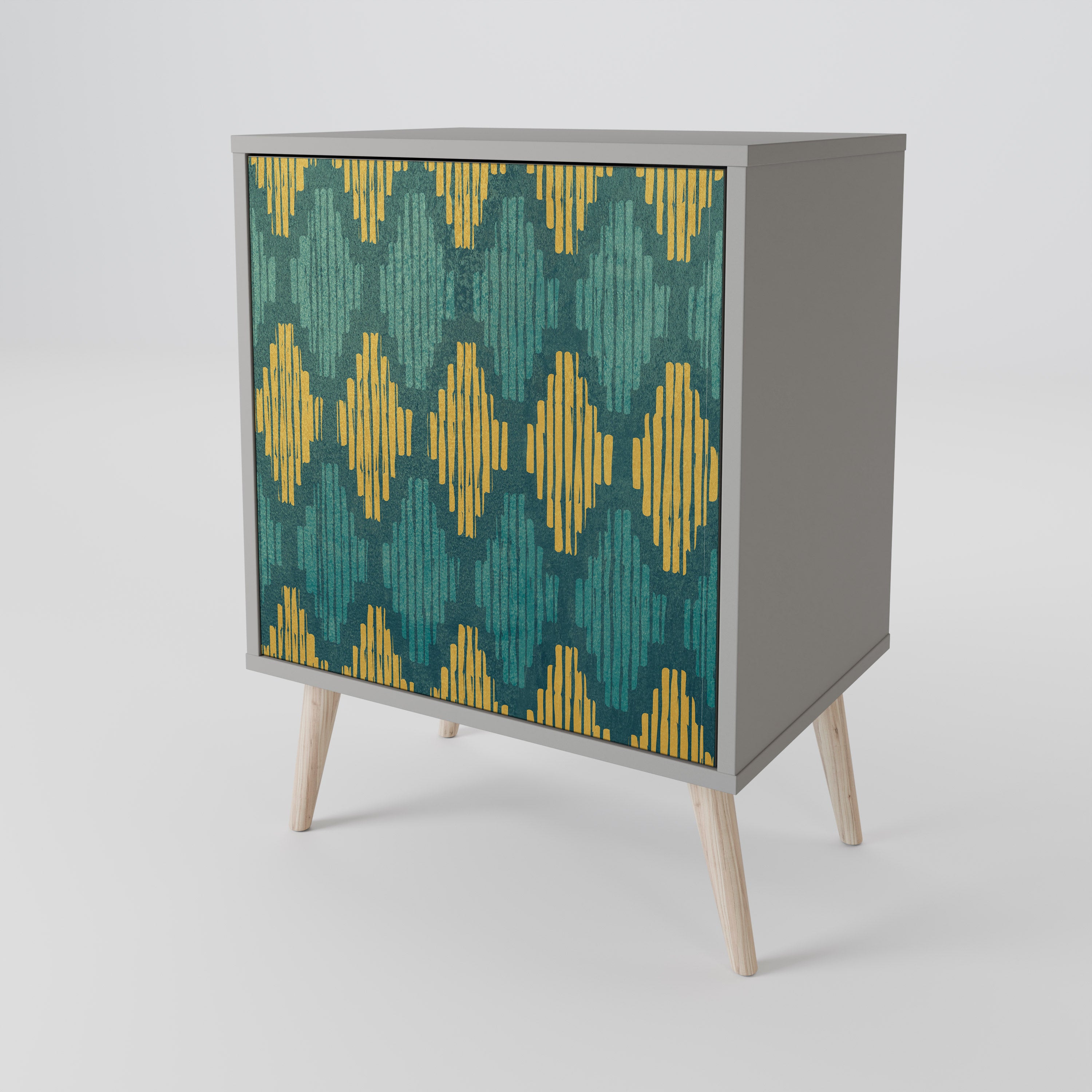 POLYGONS 1-Door Sideboard