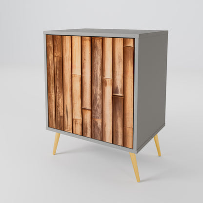 NATURAL WOOD Skänk med en dörr