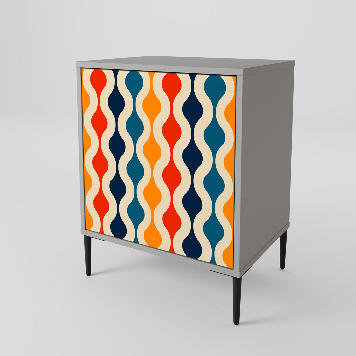 COLORFUL NOSTALGIA Skänk med en dörr