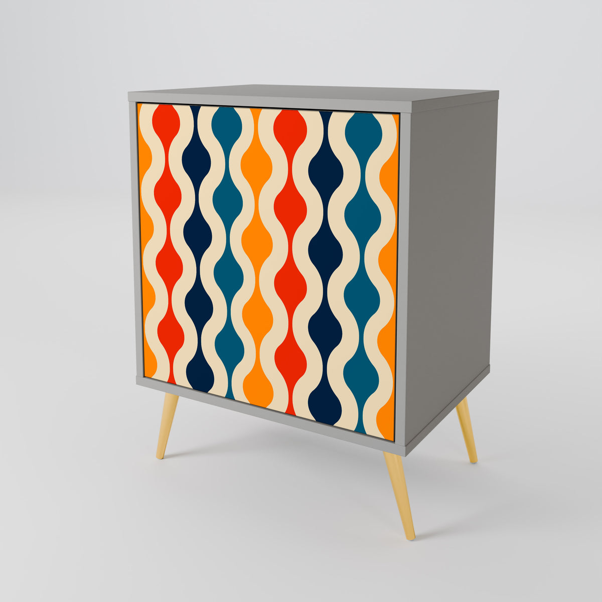 COLORFUL NOSTALGIA Skänk med en dörr