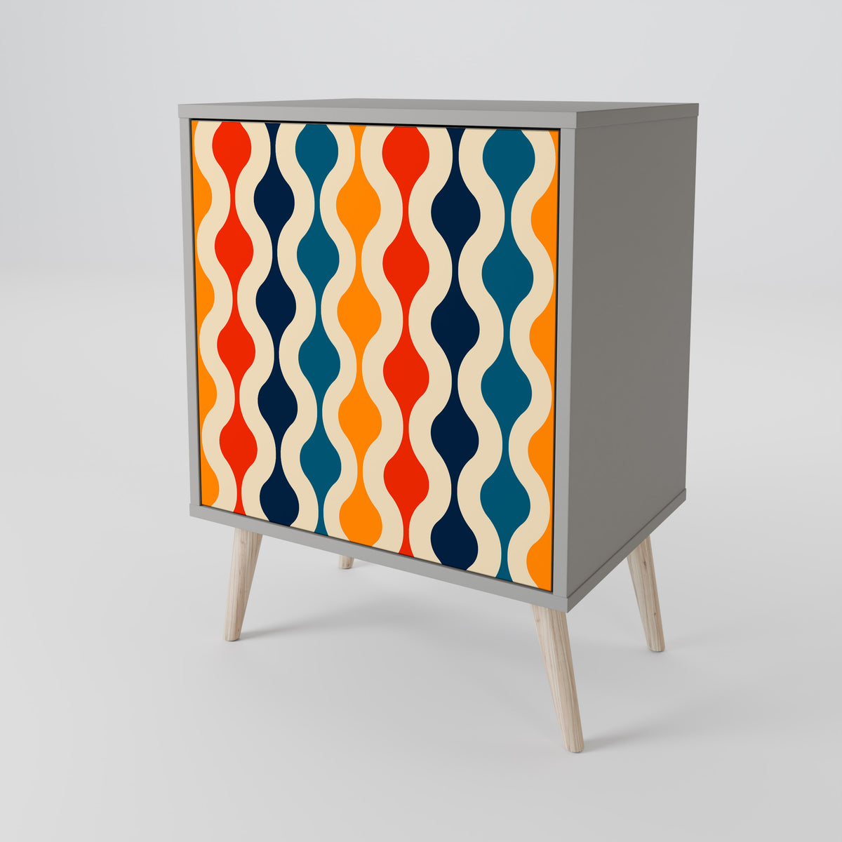 COLORFUL NOSTALGIA Skänk med en dörr
