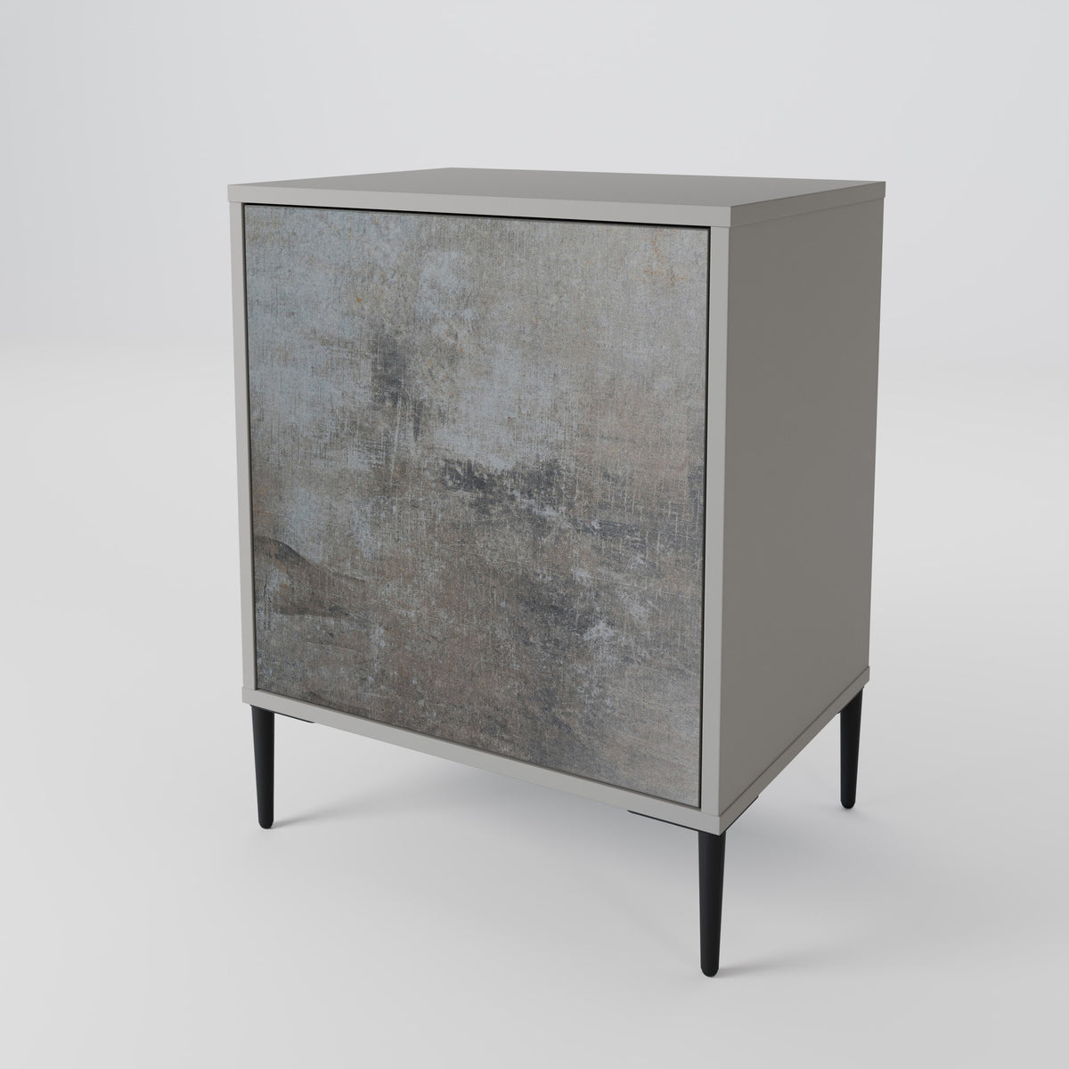CONCRETE WALL Skänk med en dörr
