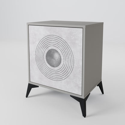 SOLID CIRCLES 1-Door Sideboard
