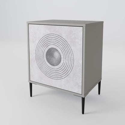 SOLID CIRCLES 1-Door Sideboard