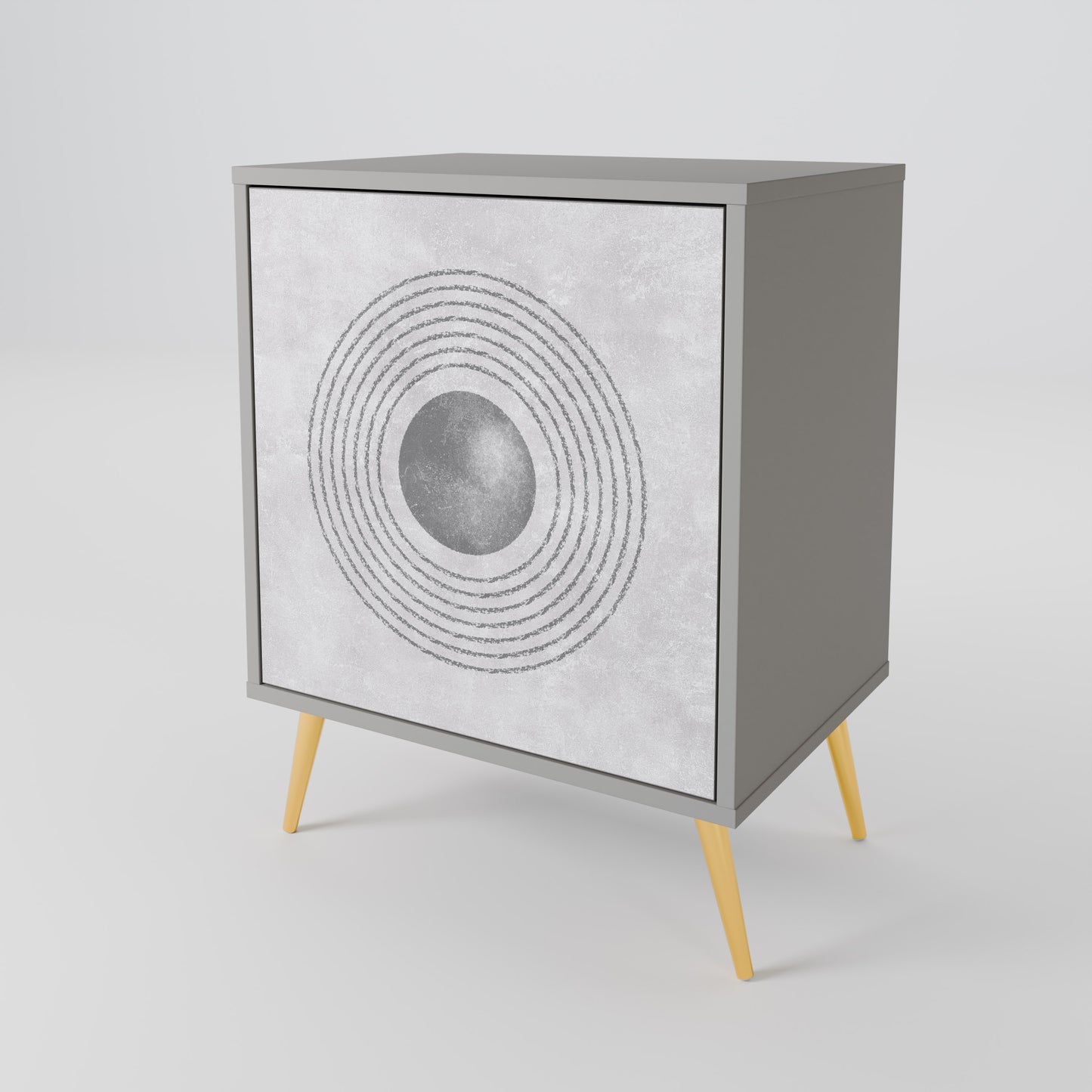 SOLID CIRCLES 1-Door Sideboard