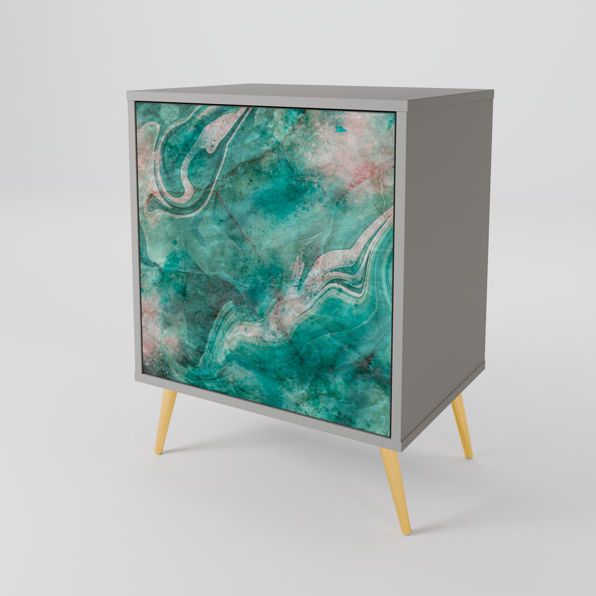 ABSTRACT ALCHEMY Skänk med en dörr