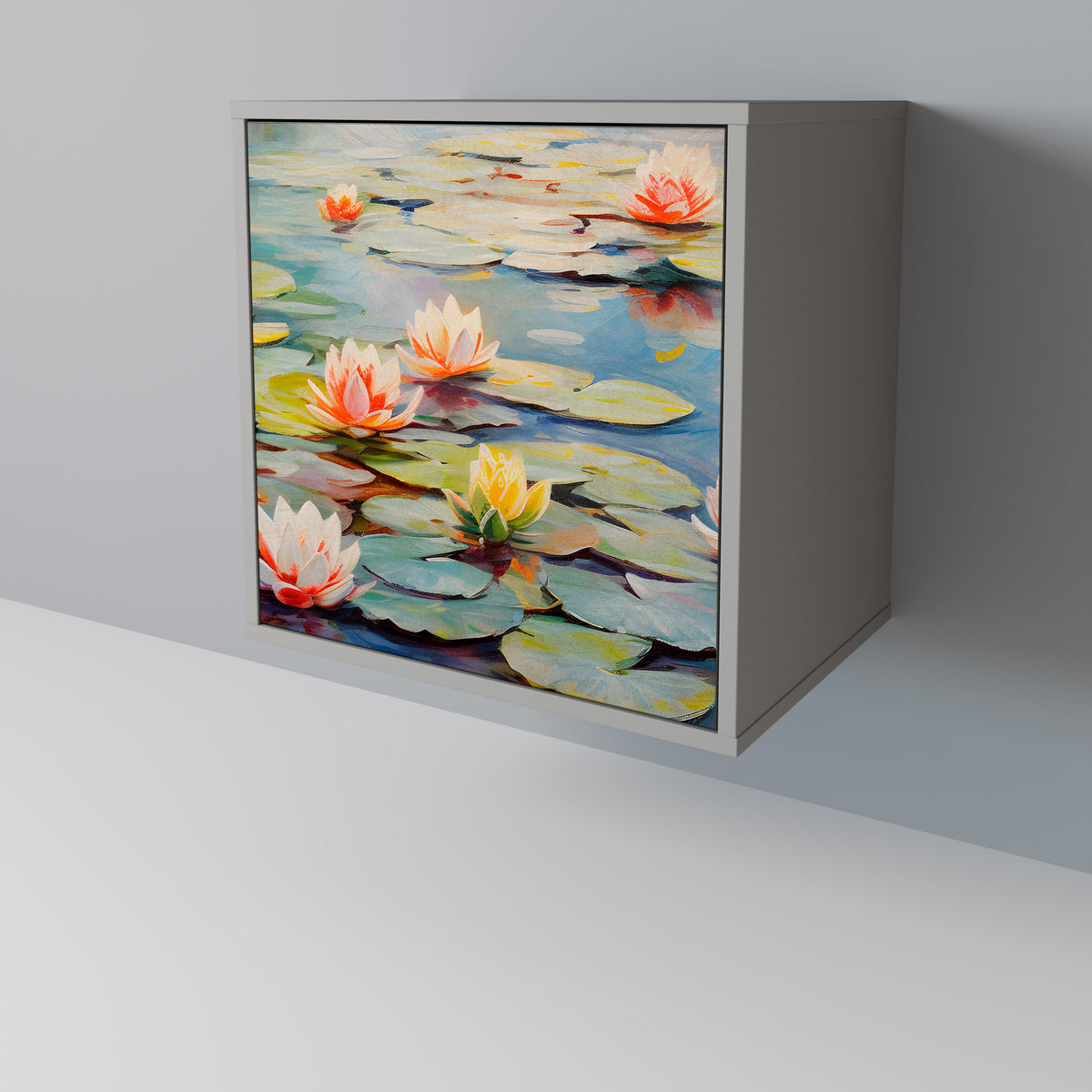 BLOOMING WATERS Skänk med en dörr