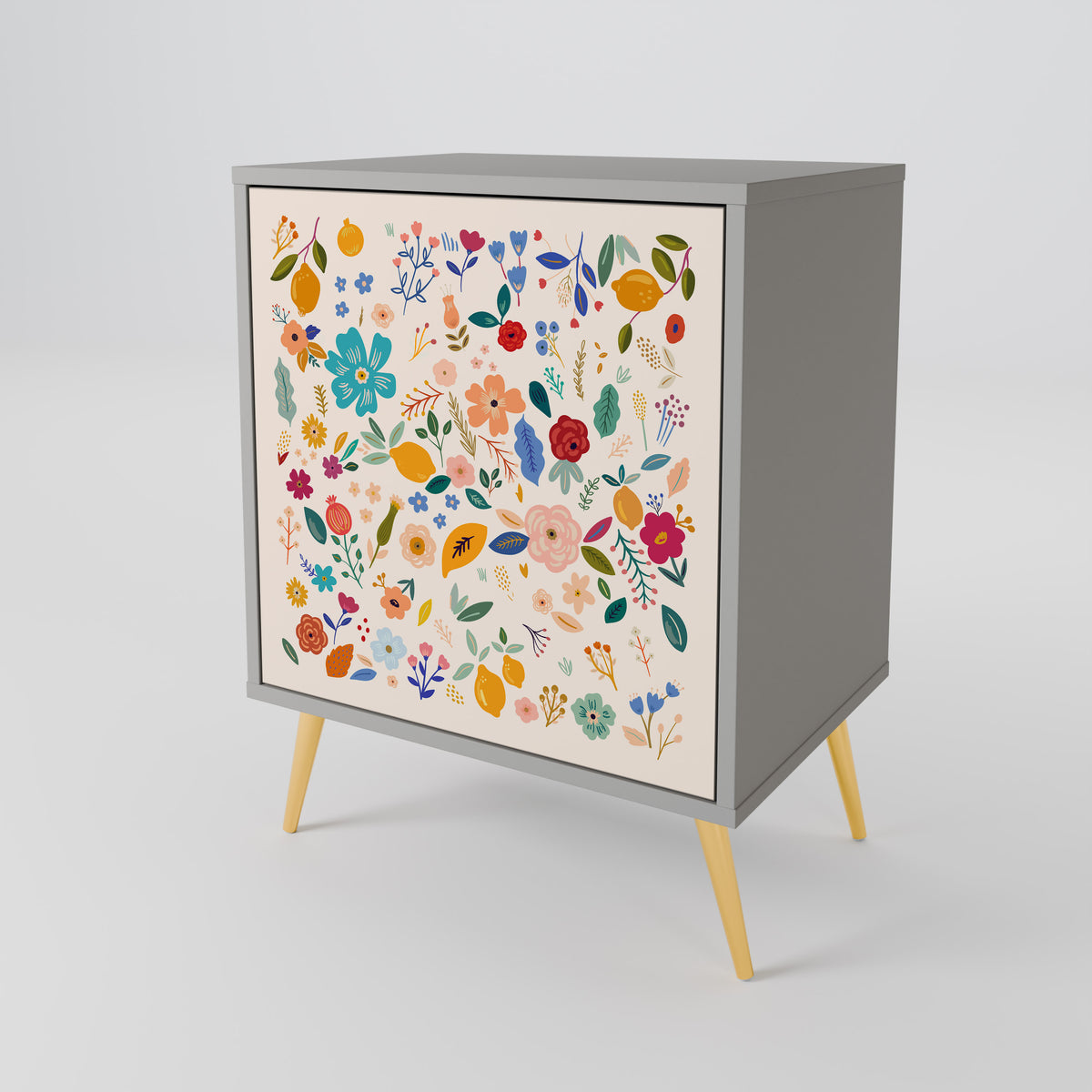 FLORAL COMBINATION Skänk med en dörr