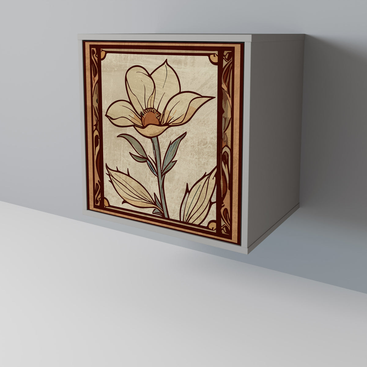 TIMELESS FLORA Skänk med en dörr