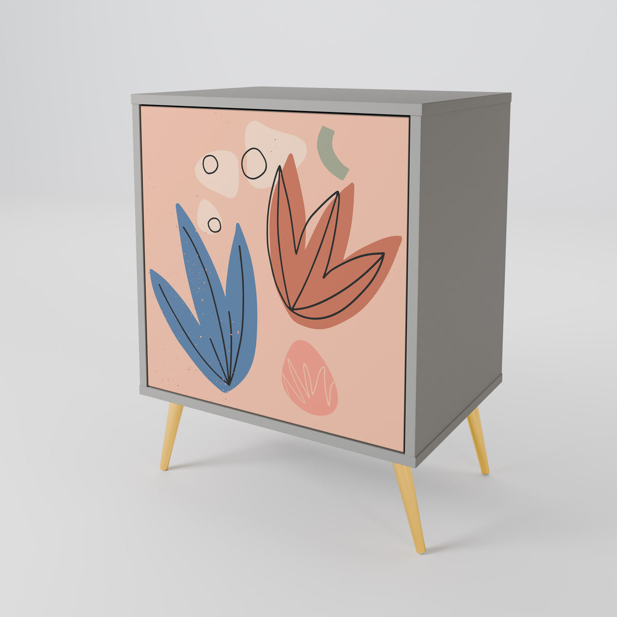 PASTEL DESTINY Skänk med en dörr