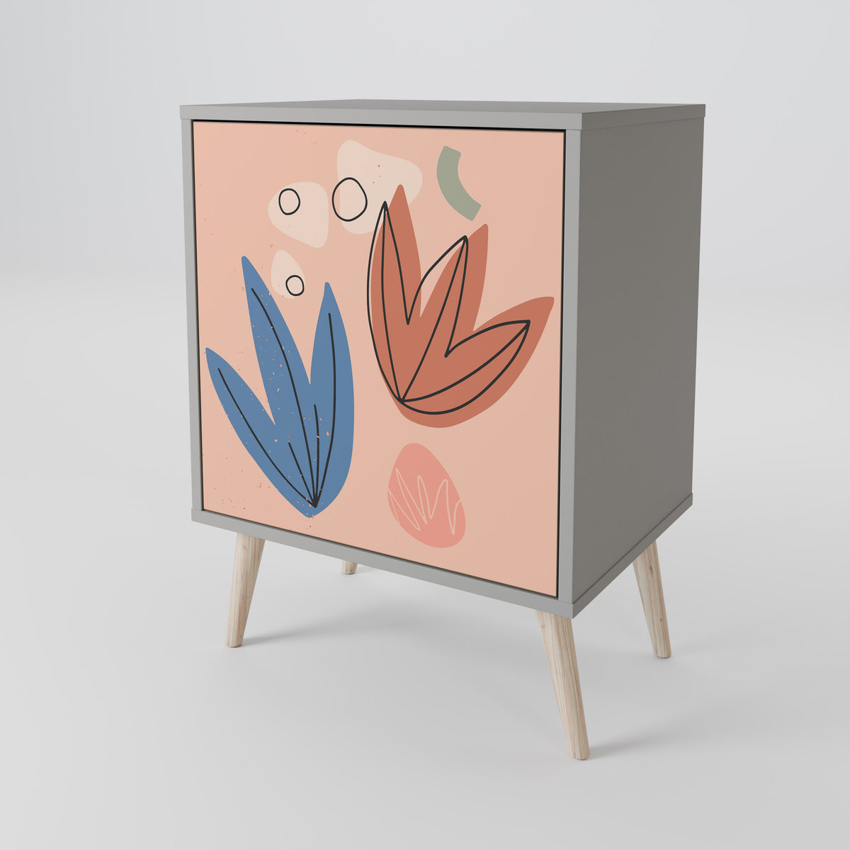 PASTEL DESTINY Skänk med en dörr