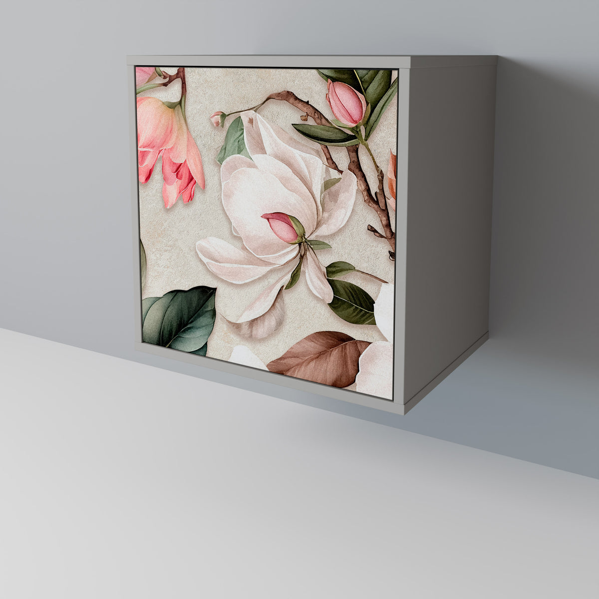 FLORAL GRACE Skänk med en dörr