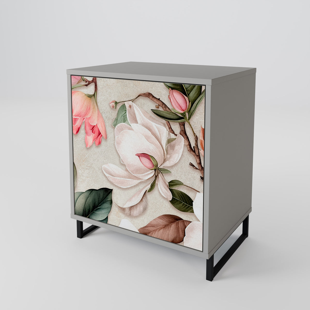 FLORAL GRACE Skänk med en dörr