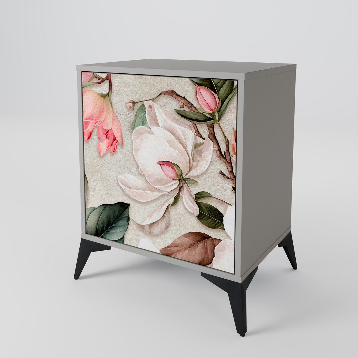 FLORAL GRACE Skänk med en dörr