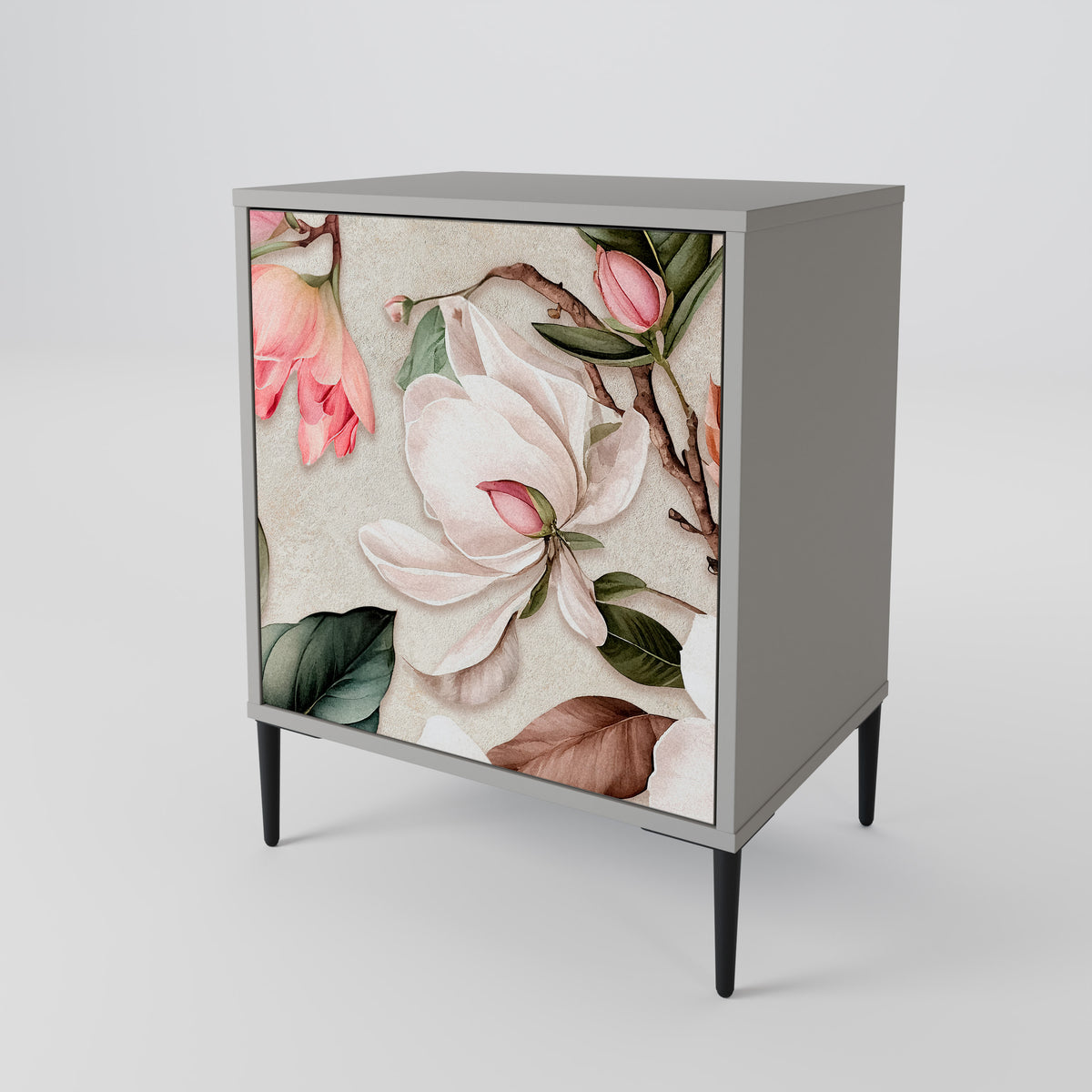 FLORAL GRACE Skänk med en dörr
