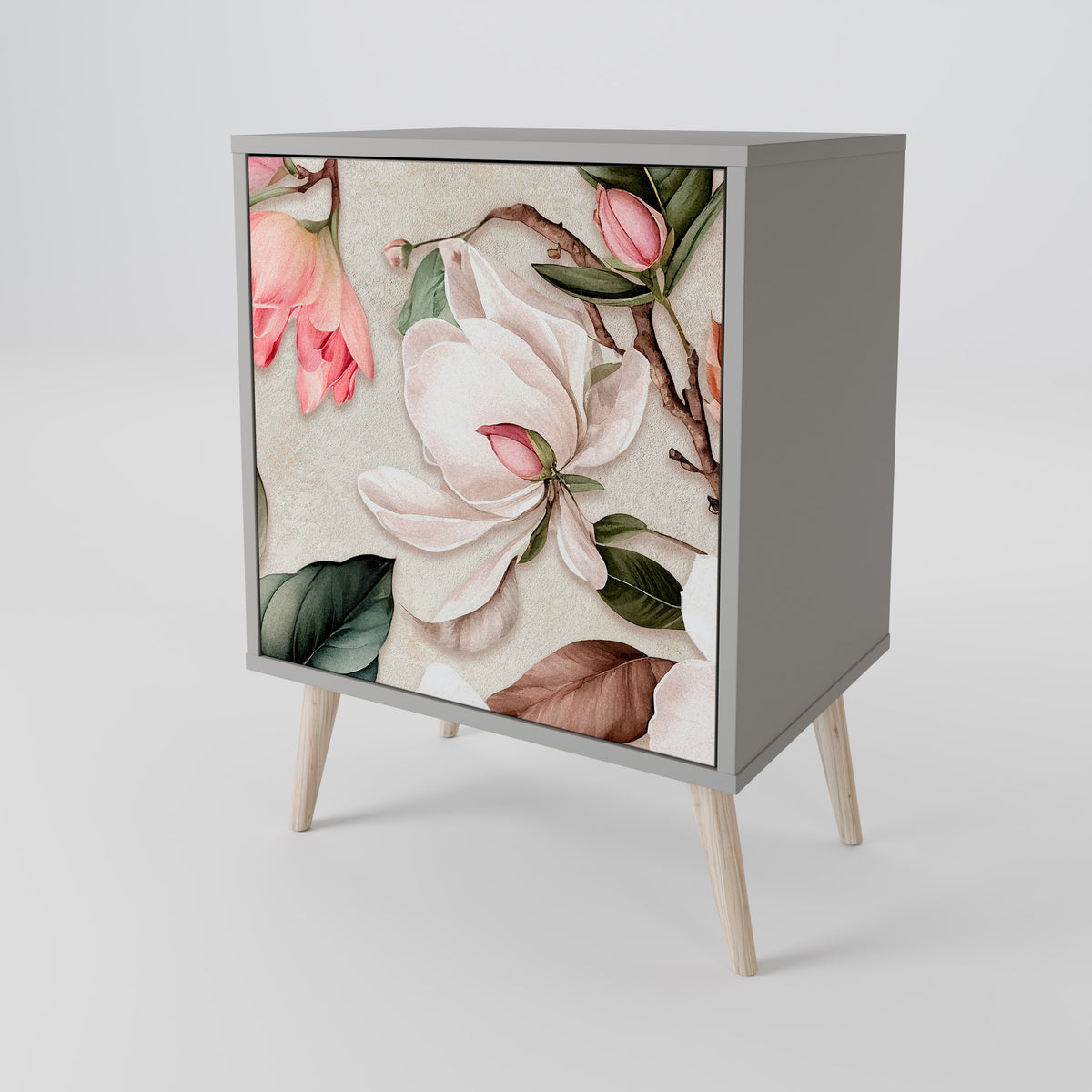 FLORAL GRACE Skänk med en dörr