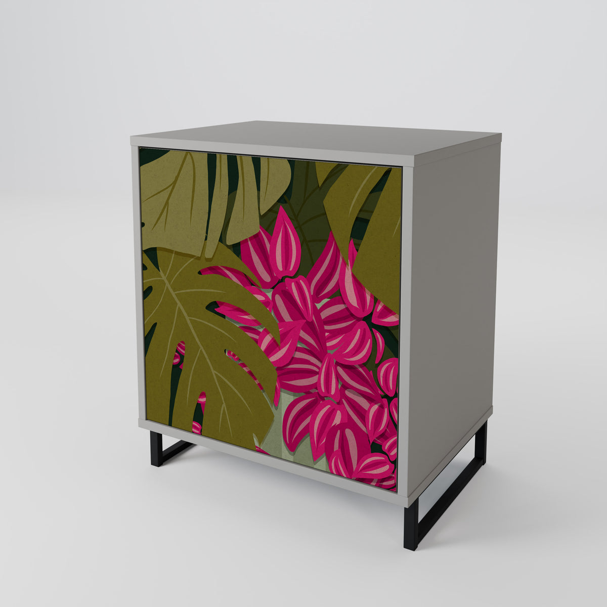 TROPICAL BEAUTY Skänk med en dörr