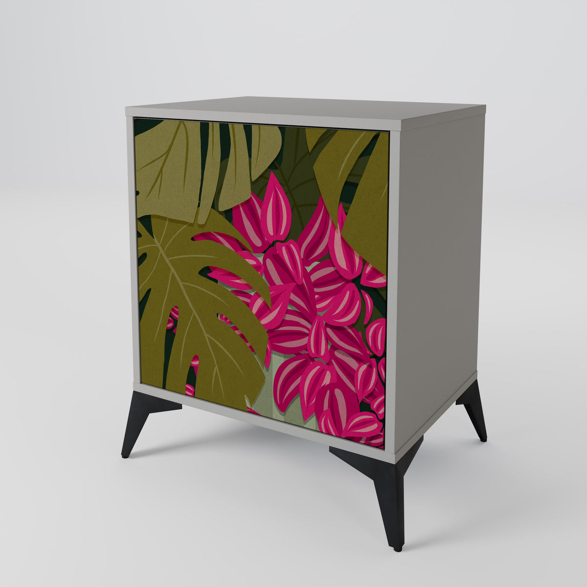 TROPICAL BEAUTY Skänk med en dörr