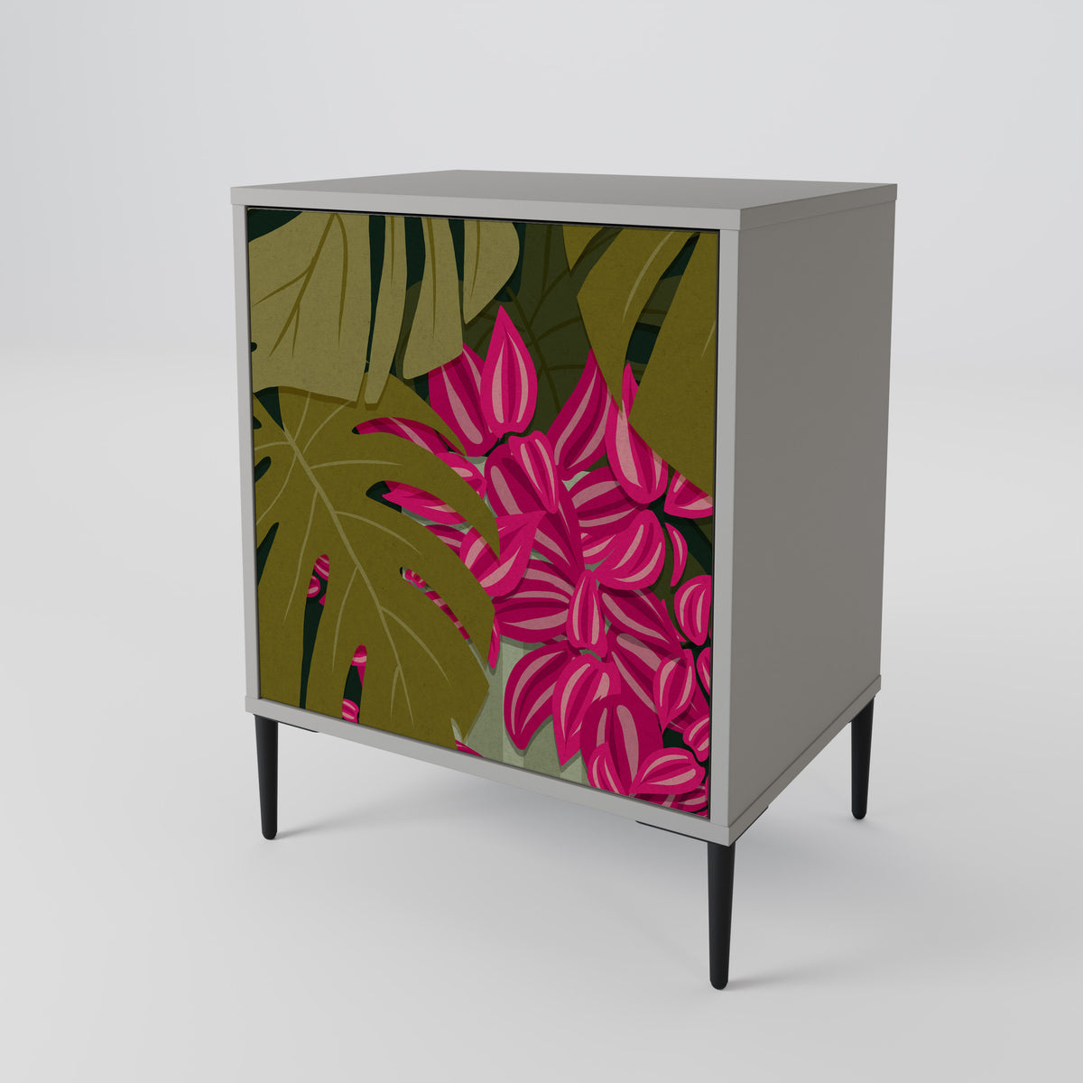 TROPICAL BEAUTY Skänk med en dörr