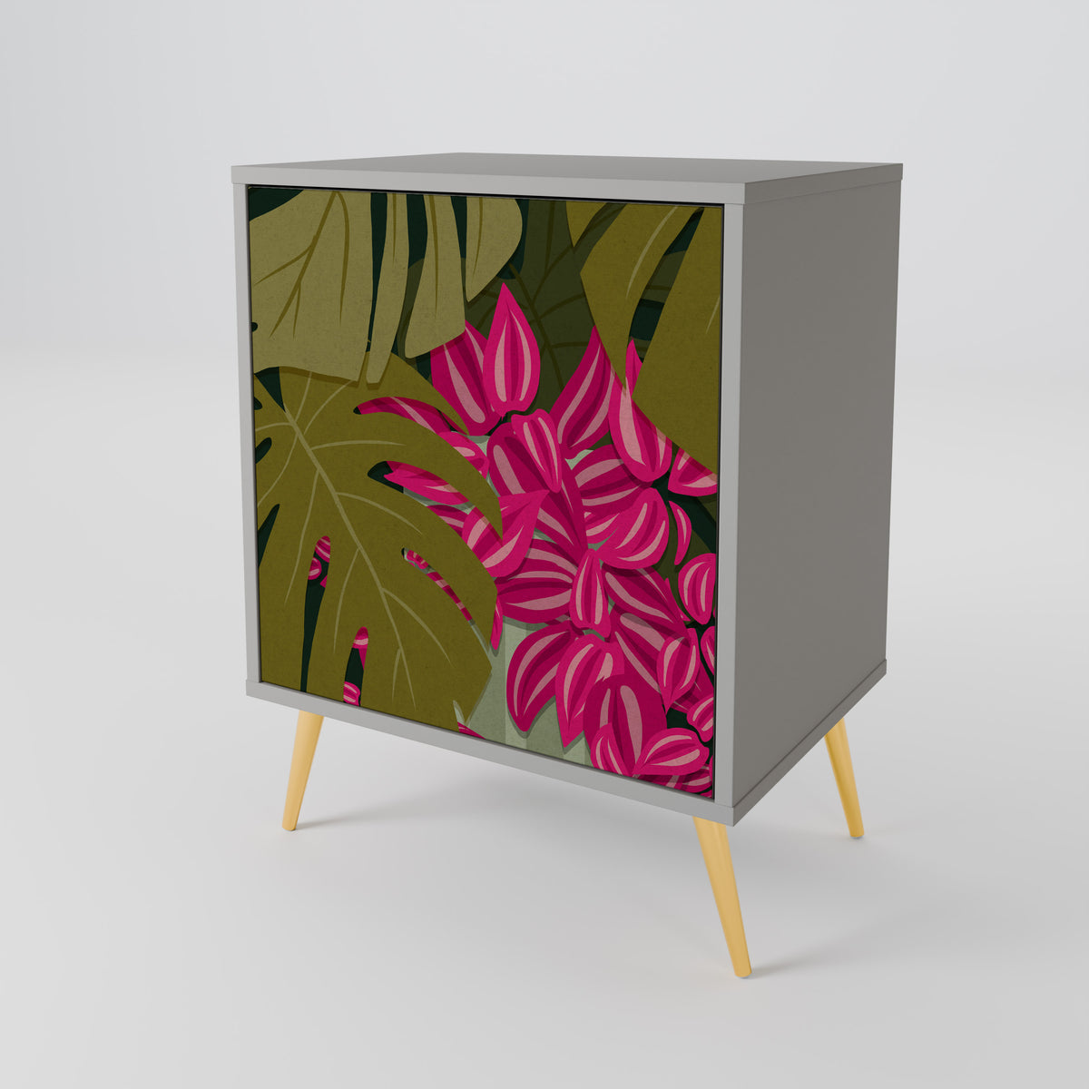 TROPICAL BEAUTY Skänk med en dörr