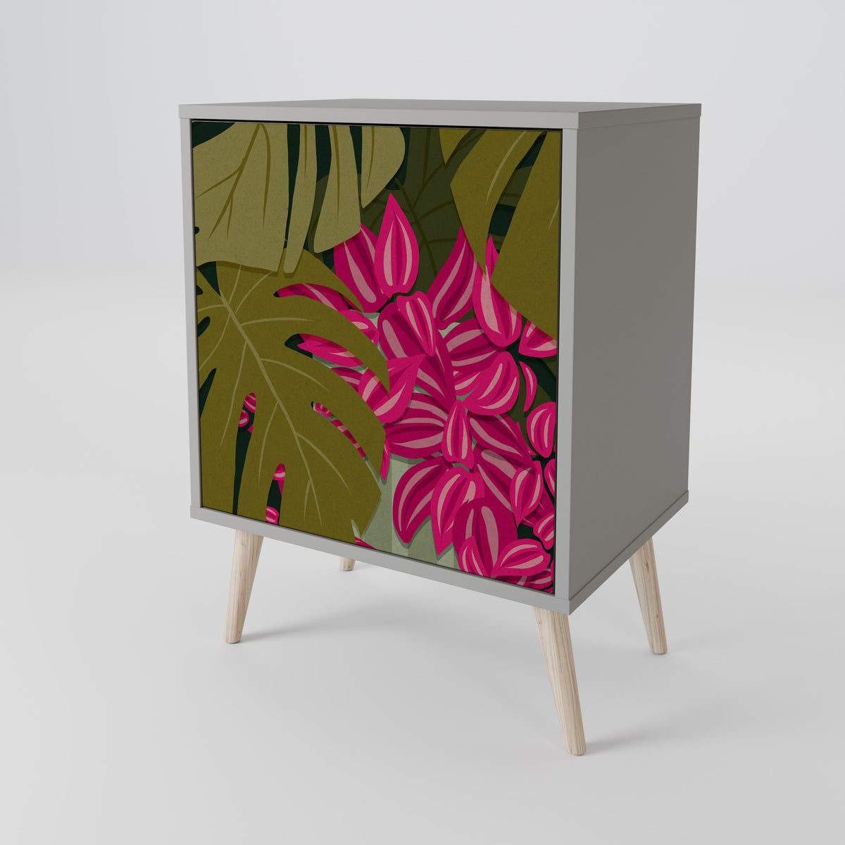 TROPICAL BEAUTY Skänk med en dörr