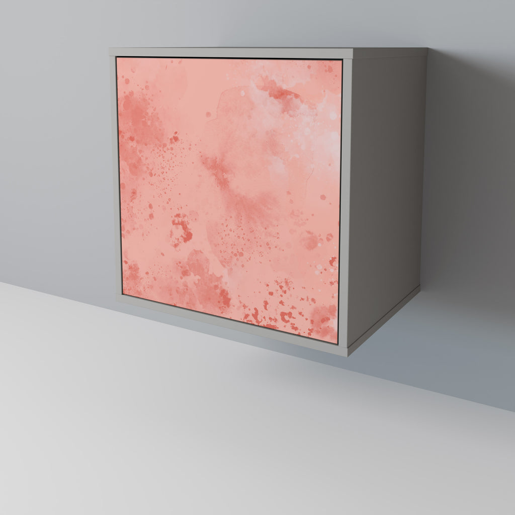 CRANE DANCE skänk med 1 dörr i grå finish