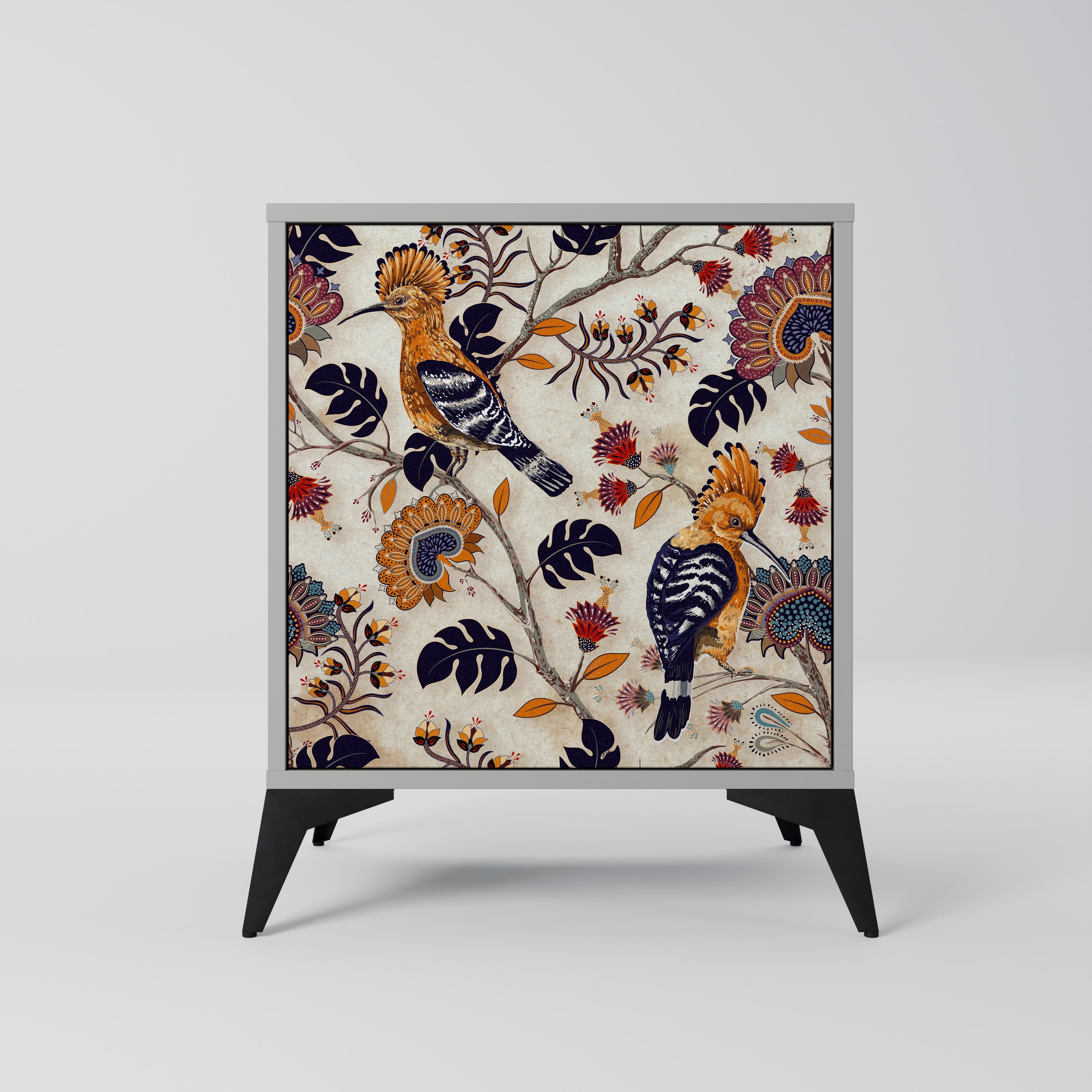 EMINENT HOOPOE skänk med 1 dörr i grå finish