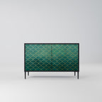 TESSELATED GREENERY 2-Door Sideboard