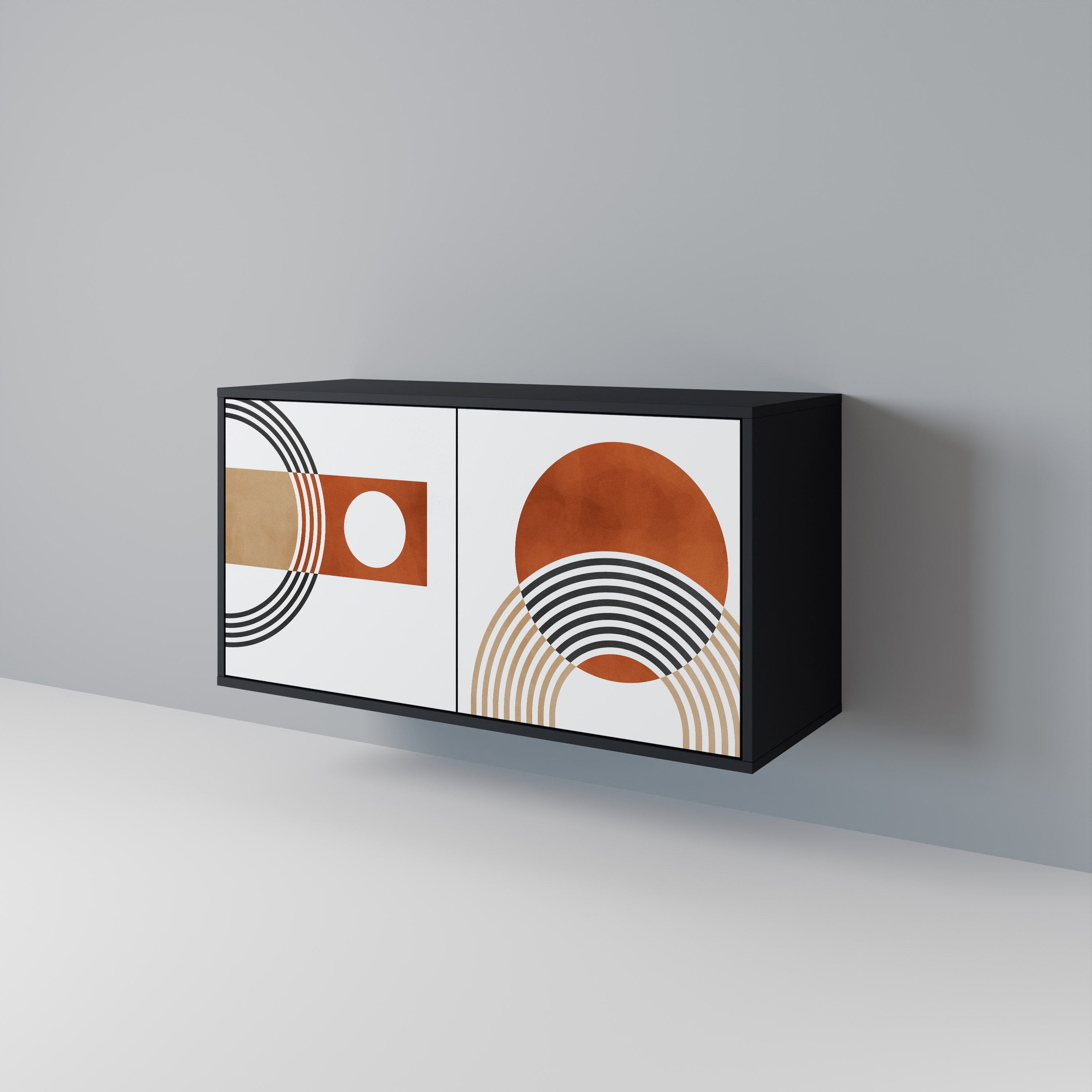 CIRCLE RHYTM 2-Door Sideboard