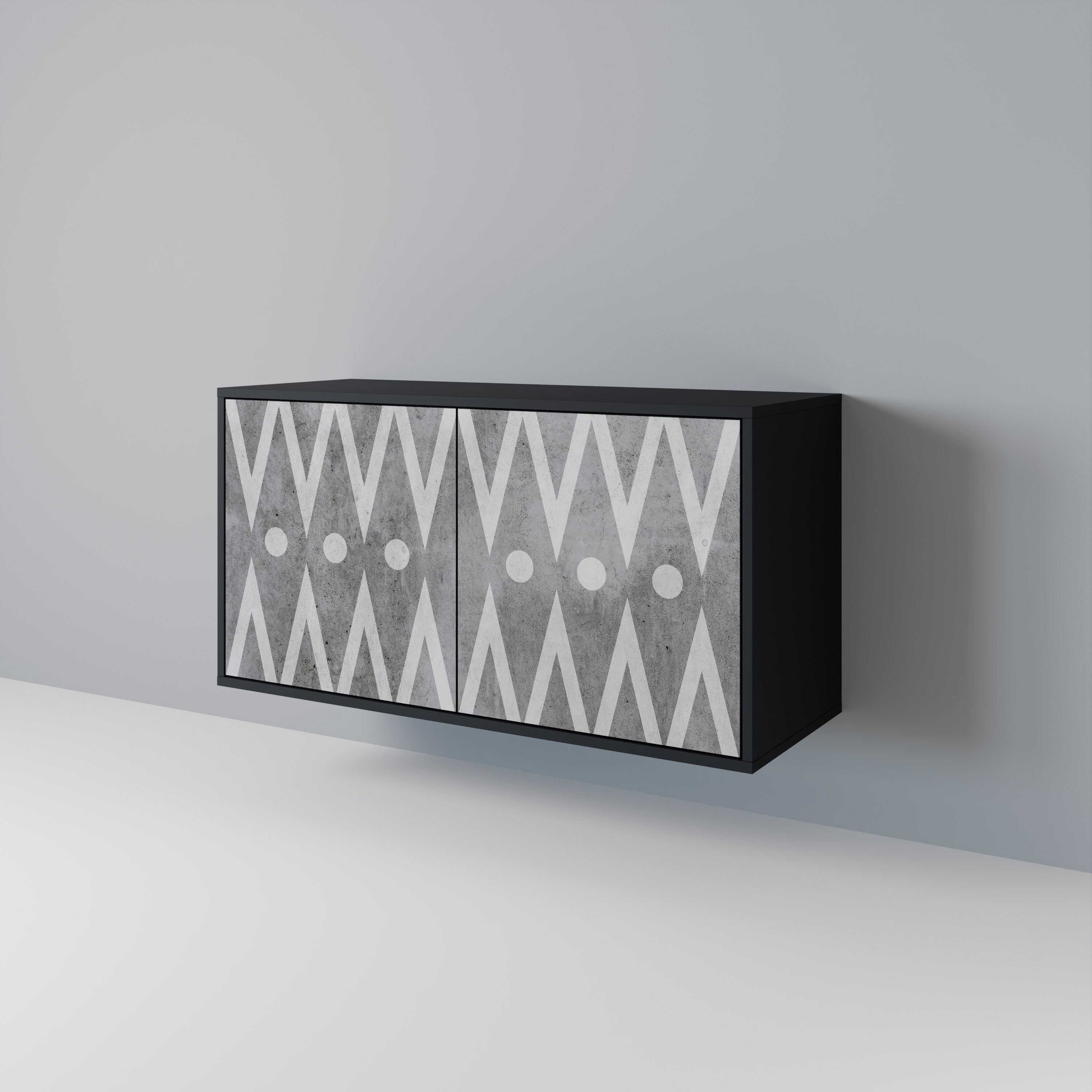 SHARP EDGES 2-Door Sideboard