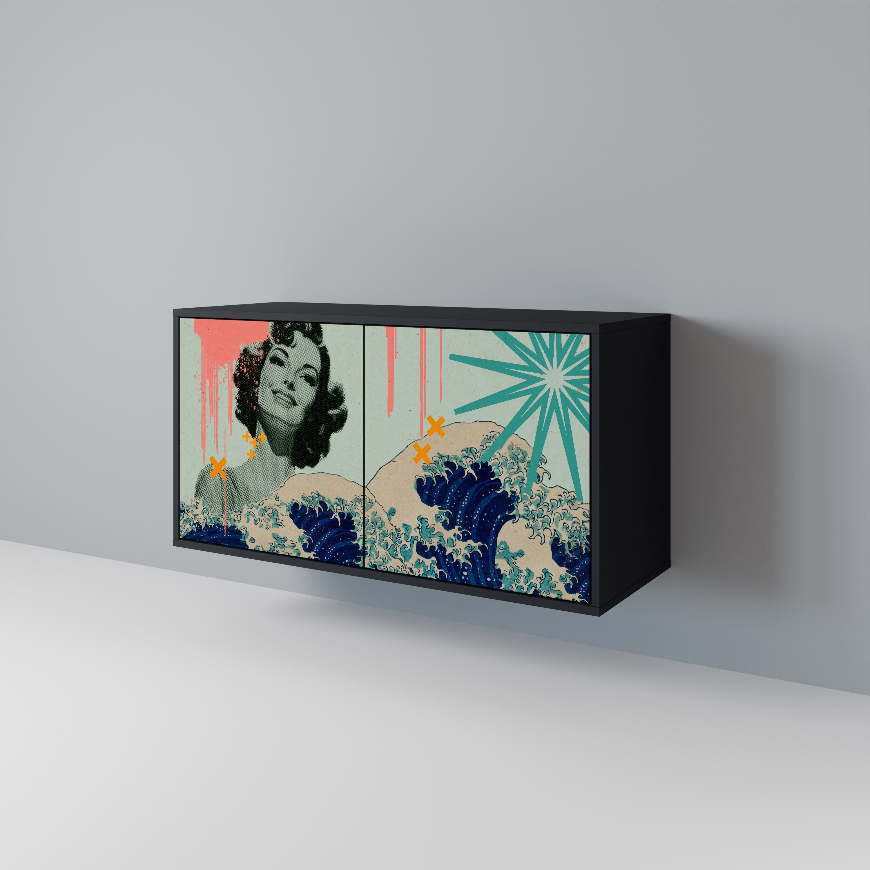 KANAGAWA BEAUTY 2-Door Sideboard