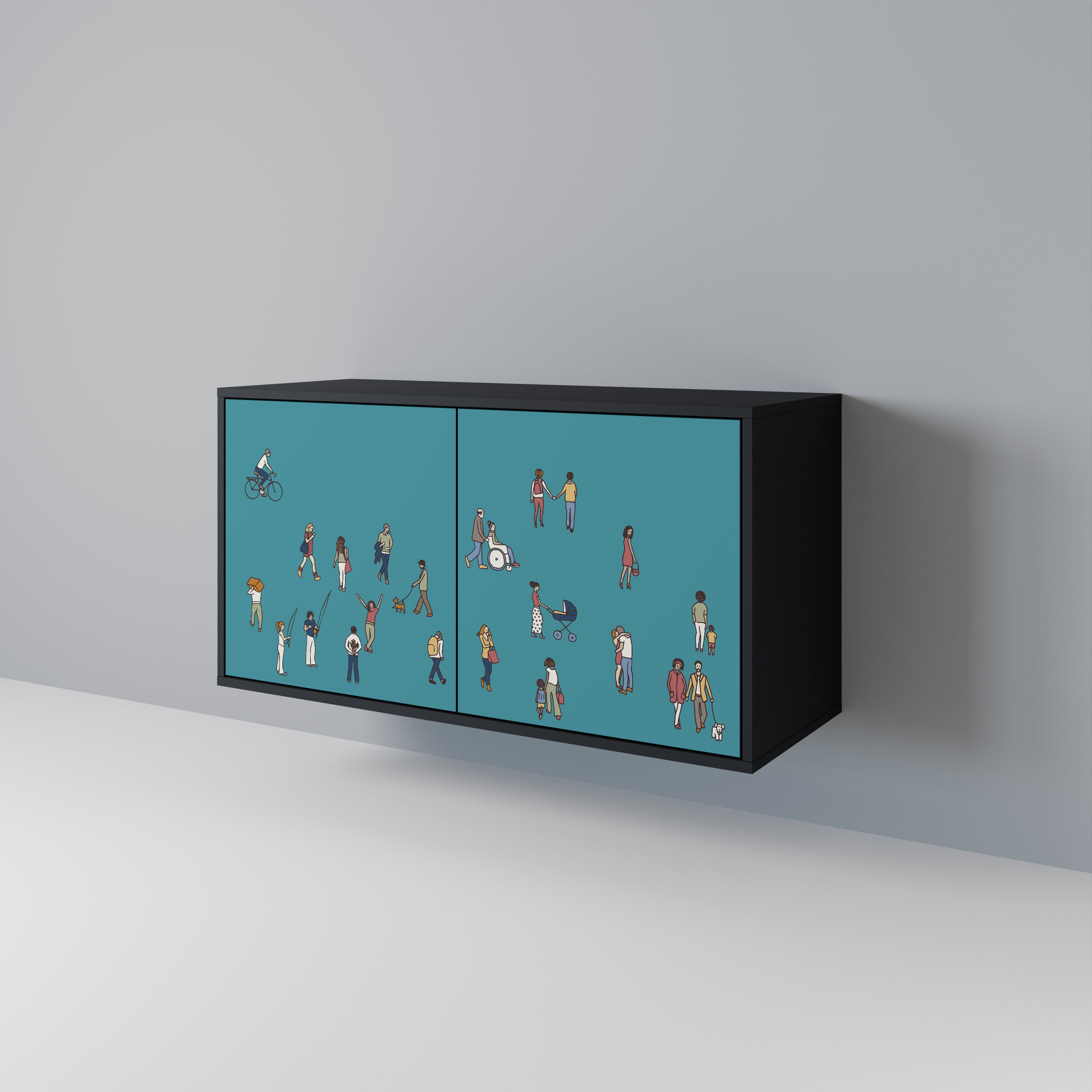 COLLECTIVE STREAM 2-Door Sideboard