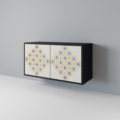 PATTERNED PRISM Skänk med två dörrar