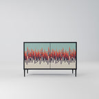 CHROMA CONTOURS Skänk med två dörrar