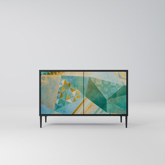 SPECTRUM SPLENDOR 2-dörrars skänk i svart finish