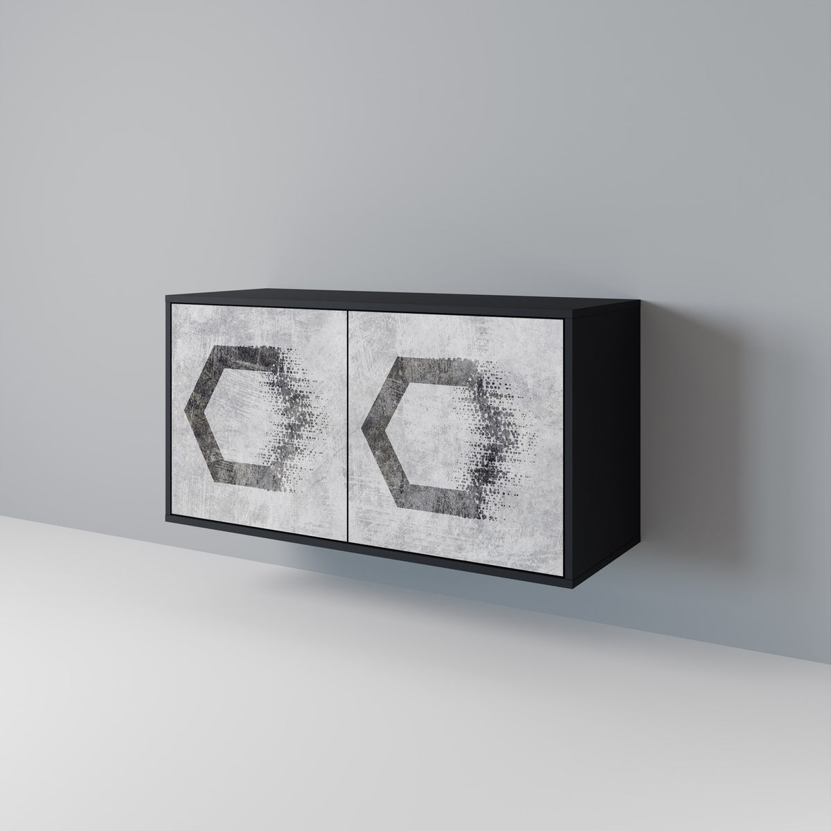 HEXAGONAL FIGURES 2-Door Sideboard