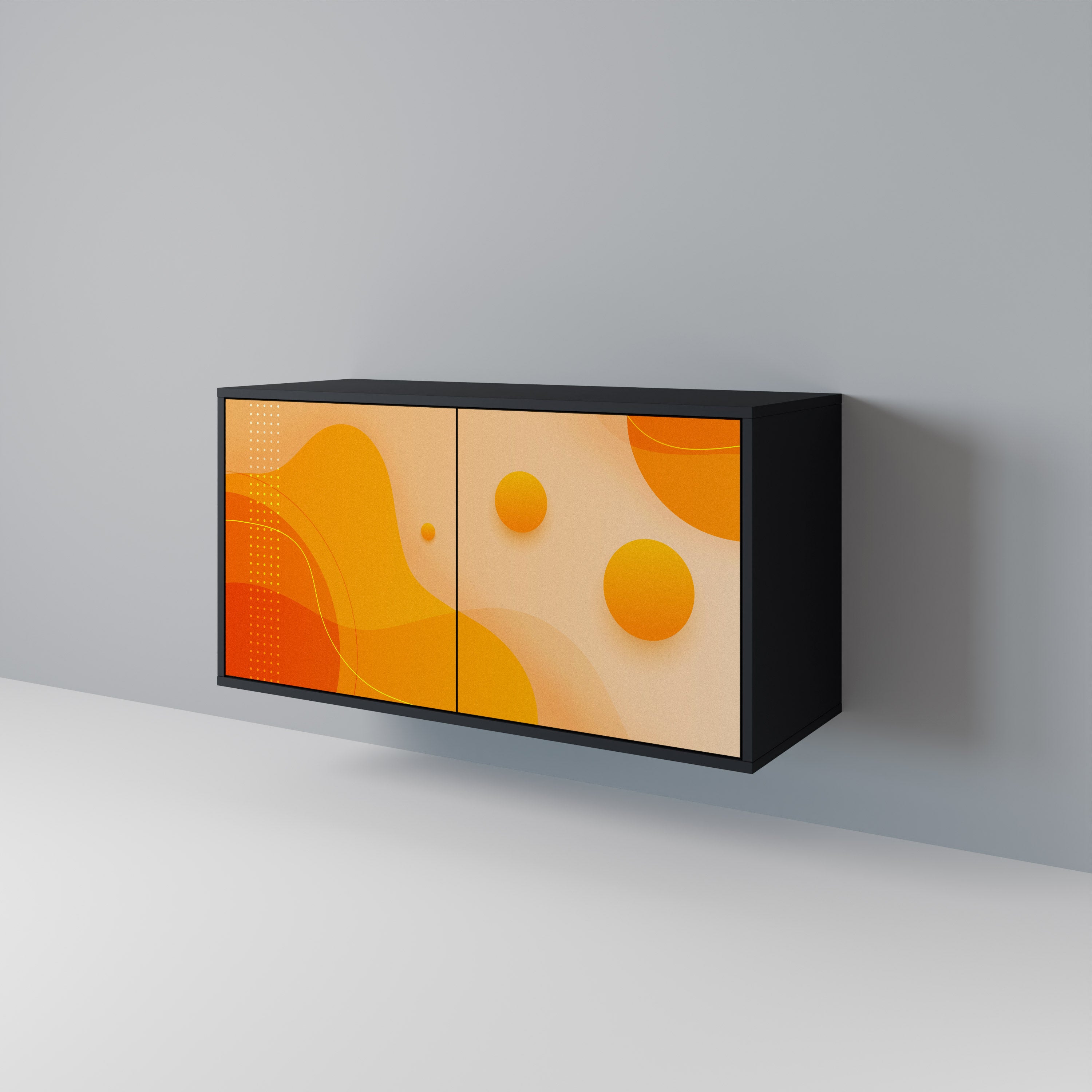 ORANGE ARRANGEMENT 2-Door Sideboard