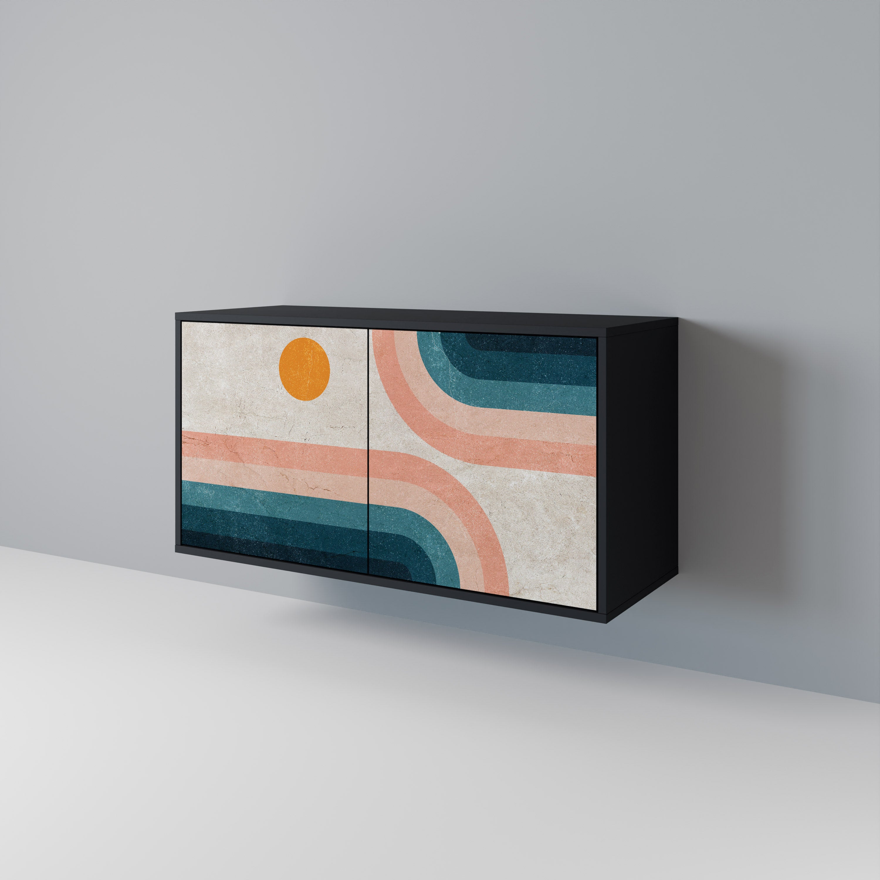 TWO HALVES 2-Door Sideboard