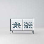 WONDERLAND VEGETATION Skänk med 2 dörrar