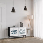 WONDERLAND VEGETATION Skänk med 2 dörrar