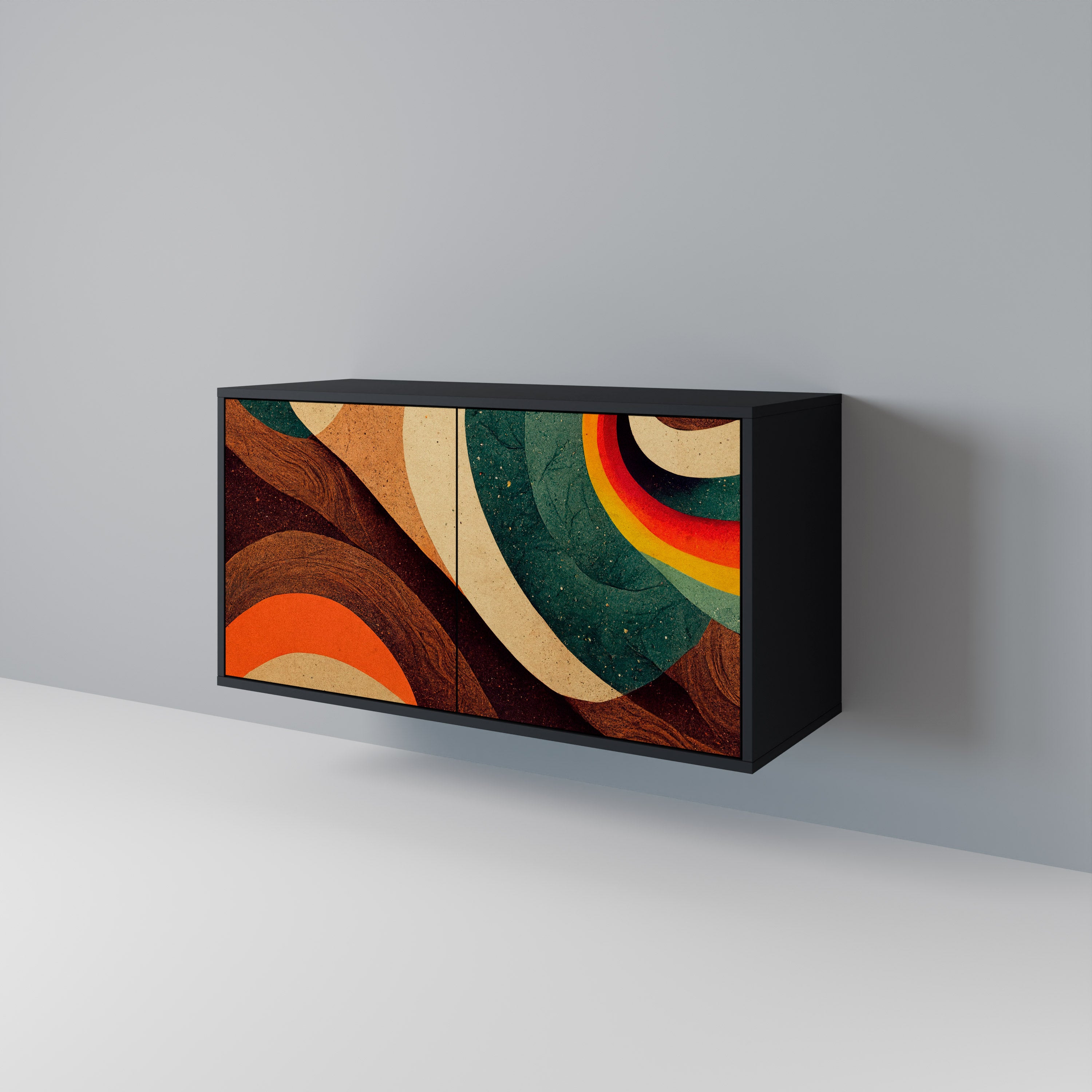 COLORFUL STRANDS 2-Door Sideboard
