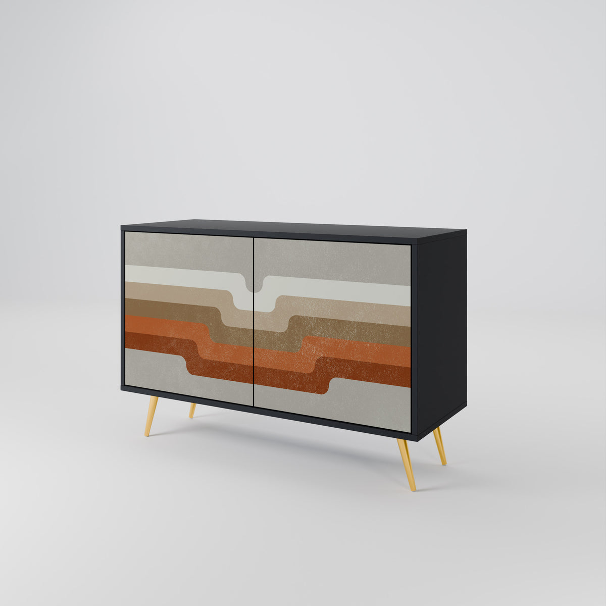 PECULIAR TRAIL Skänk med två dörrar