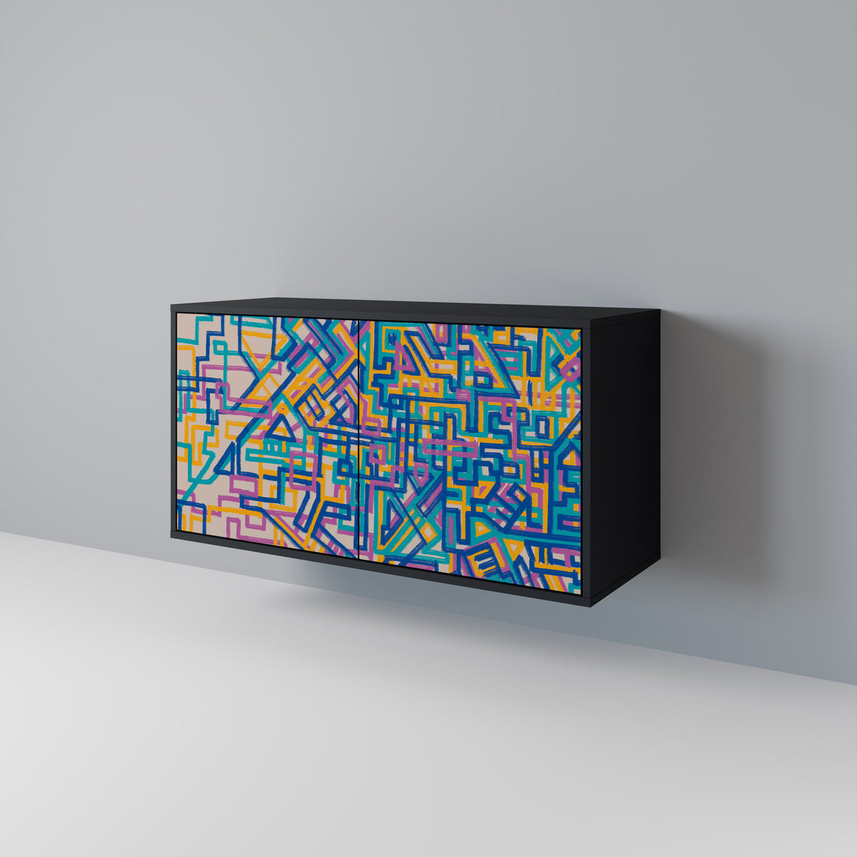 MEMORIES MAP 2-Door Sideboard